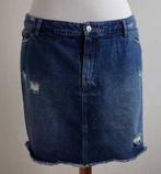 Violeta jeans rok met used look mt. 50, Kleding | Dames, Blauw, Rok, Violeta by Mango, Ophalen of Verzenden
