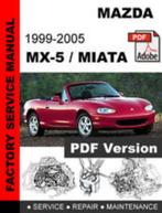 Mazda MX-5 1999 (type NB) Workshop manual op DVD in PDF, Verzenden