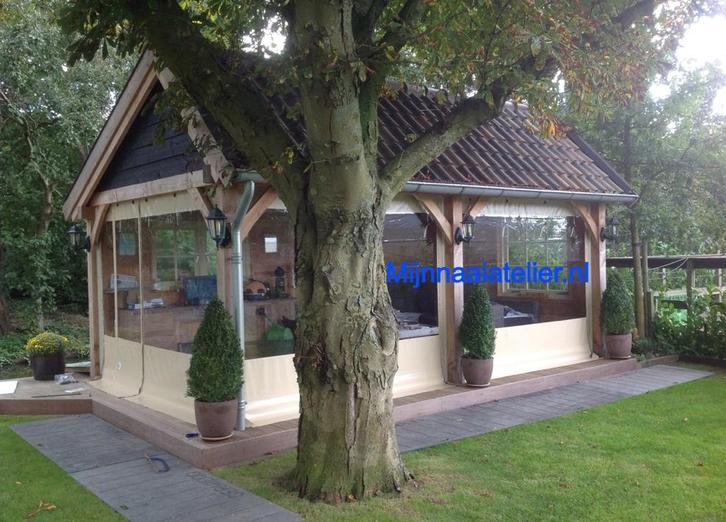 Veranda/Raam/Serrezeilen - 20 Kleuren!, Tuin en Terras, Overkappingen, Nieuw, Veranda, Ophalen