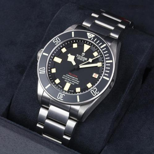 Tudor Pelagos Left Hand Drive 42 (Zeer goed/ 2021), Sieraden, Tassen en Uiterlijk, Horloges | Heren, Zo goed als nieuw, Polshorloge