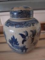 Antieke gemberpot Japan "Willow", Ophalen of Verzenden