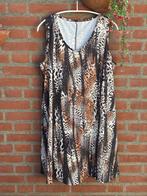Zomerse jurk dierenprint bijna nieuw Shein Curve 1XL = 46, Bruin, Maat 46/48 (XL) of groter, Ophalen of Verzenden, Zo goed als nieuw