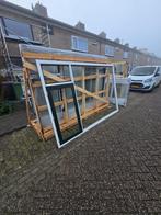 Te koop: gebruikte deuren en ramen, Doe-het-zelf en Verbouw, Raamkozijn, Zo goed als nieuw, Hout, Ophalen