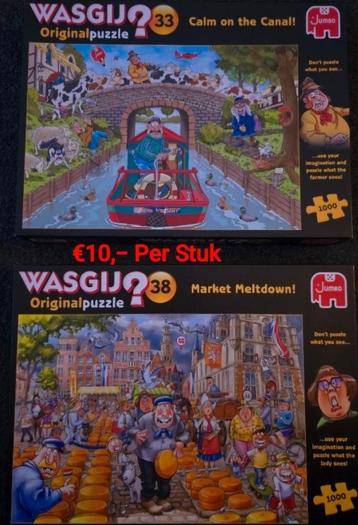 Wasgij Puzzels 1x Gelegd €10,- Per Stuk beschikbaar voor biedingen