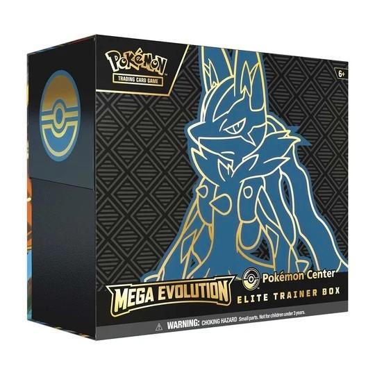 Pokémon Mega Evolution Pokémon Center Elite Trainer Box, Hobby en Vrije tijd, Verzamelkaartspellen | Pokémon, Nieuw, Boosterbox