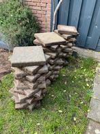30x30 tegels (11m2) | gratis, Tuin en Terras, Tegels en Klinkers, Ophalen, Gebruikt, 10 m² of meer, Beton
