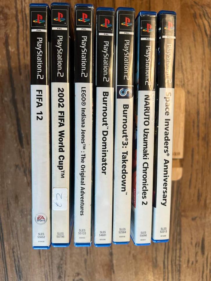 PS2 Spelletjes Collectie - Burnout, LEGO, Naruto, Spelcomputers en Games, Games | Overige, Zo goed als nieuw, Sport, 1 speler