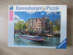 ravensburger puzzel rondvaart Amsterdam, Gebruikt, Ophalen of Verzenden, 500 t/m 1500 stukjes, Legpuzzel