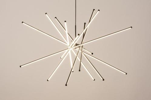 Led 120 cm mikado hanglamp bank tafel vide hal dimbare lamp, Huis en Inrichting, Lampen | Hanglampen, Nieuw, 75 cm of meer, Ophalen of Verzenden