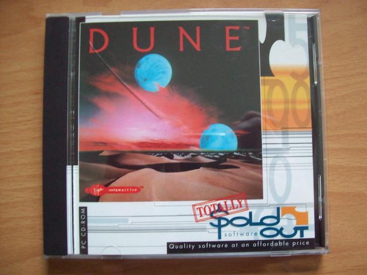 Dune (PC CD-Rom; Virgin Interactive; 1993), Spelcomputers en Games, Games | Pc, Zo goed als nieuw, Avontuur en Actie, 1 speler