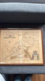 Landkaart van zeeland, Ophalen of Verzenden