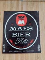 Bieretiket Maes pils 45 cl brouwerij Stramproy, Ophalen