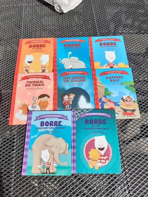 Set super leuke Borre boekjes 8 stuks, Boeken, Kinderboeken | Baby's en Peuters, Zo goed als nieuw, Ophalen of Verzenden