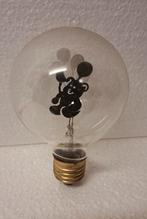 Unieke HTF Vintage  decoratieve gloeilamp met een afbe, Antiek en Kunst, Antiek | Lampen, Ophalen of Verzenden