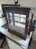 Klein vitrinekastje - 50x52 cm, Huis en Inrichting, Kasten | Vitrinekasten, Glas, Vintage, Minder dan 100 cm, Gebruikt