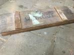 Orginele kist met letterzetsel/presse papier, Antiek en Kunst, Ophalen