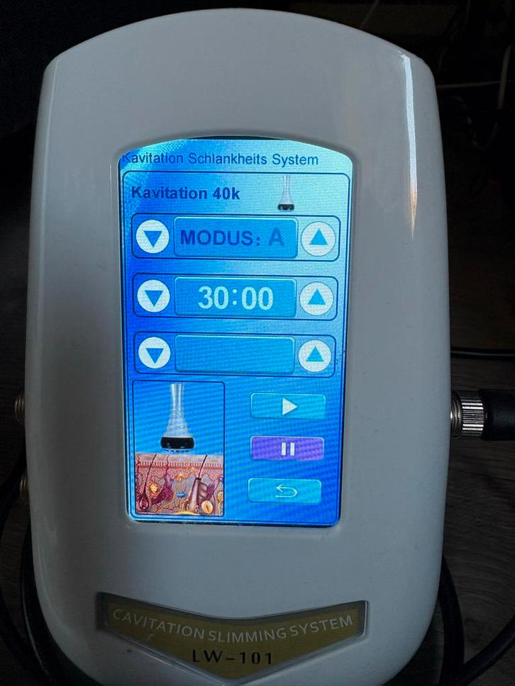 Cavitatie Machine - Afslanken en Huidverbetering, Witgoed en Apparatuur, Persoonlijke-verzorgingsapparatuur, Gebruikt, Overige typen