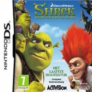 Nintendo DS Shrek voor eeuwig en altijd, Spelcomputers en Games, Games | Nintendo DS, Zo goed als nieuw, Avontuur en Actie, 1 speler