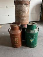 Vintage Melkbussen - Set van 3, Antiek en Kunst, Ophalen of Verzenden