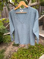 Lichtblauwe trui, v hals mt xl merk object, Kleding | Dames, Truien en Vesten, Verzenden, Gedragen, Maat 46/48 (XL) of groter