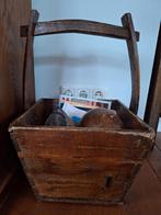 Decoratieve antieke houten bak, Ophalen