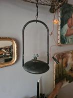 Antieke haan olielamp., Antiek en Kunst, Ophalen of Verzenden