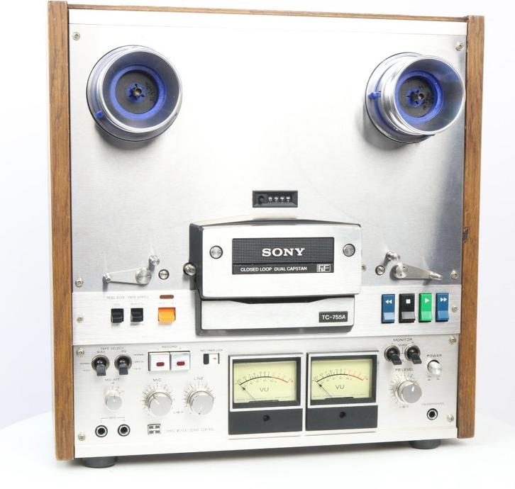 Sony TC-755A bandrecorder  gereviseerd, Audio, Tv en Foto, Bandrecorders, Bandrecorder, Ophalen of Verzenden