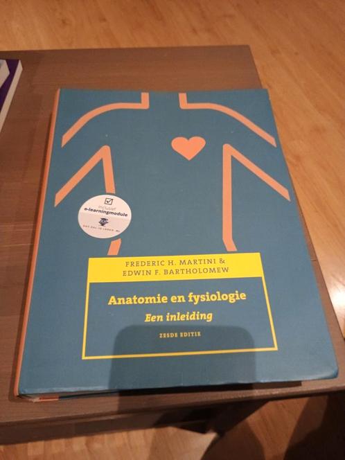 Frederic H. Martini - Anatomie en fysiologie, een inleiding, Boeken, Schoolboeken, Zo goed als nieuw, Nederlands, Overige niveaus
