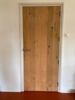Stompe binnendeuren 9 stuks, blank eiken, Ophalen, 80 tot 100 cm, Binnendeur, Minder dan 200 cm