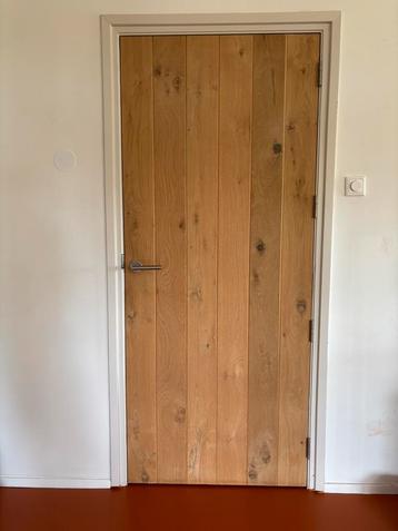 Stompe binnendeuren 9 stuks, blank eiken beschikbaar voor biedingen