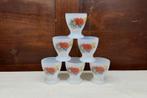 Vintage eierdopje, Arcopal, Huis en Inrichting, Keuken | Servies, Nieuw, Ophalen of Verzenden, Glas, Overige stijlen