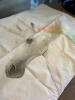 SNURK UNICORN dekbedovertrek 140x200, Kinderen en Baby's, Kinderkamer | Beddengoed, Dekbedovertrek, Zo goed als nieuw, Roze, Verzenden