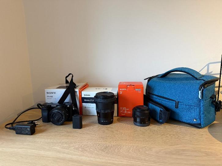 Sony A6100 Systeemcamera APS-C + 3 lenzen, Diensten en Vakmensen, Fotografen, Fotograaf