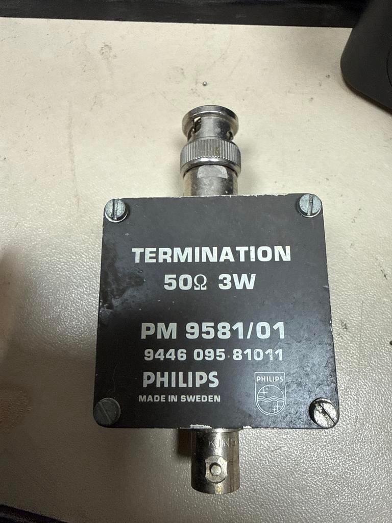 50 Ohm Afsluitweerstand voor Oscilloscoop/SA, Audio, Tv en Foto, Professionele Audio-, Tv- en Video-apparatuur, Gebruikt, Audio