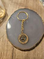 Gouden Leeuw Sterrenbeeld Sleutelhanger, Met hanger, Nieuw, Ophalen of Verzenden, Goud