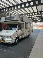 Iveco 1993 Wit camper burstner, Auto's, Overige Auto's, 2500 cc, Achterwielaandrijving, 3000 kg, Wit