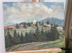Schilderij uit 1938 van R’ wenghent, een landschapsschilderi, Antiek en Kunst, Kunst | Schilderijen | Klassiek, Ophalen
