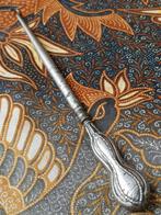 Mooie antieke veterhaak uit Engeland van zilver 18,8 cm., Ophalen of Verzenden, Zilver