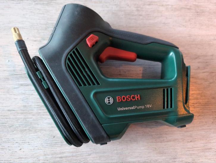 Bosch UniversalPump 18V - Accu Luchtpomp voor (auto)banden, Fietsen en Brommers, Fietsaccessoires | Fietspompen, Zo goed als nieuw
