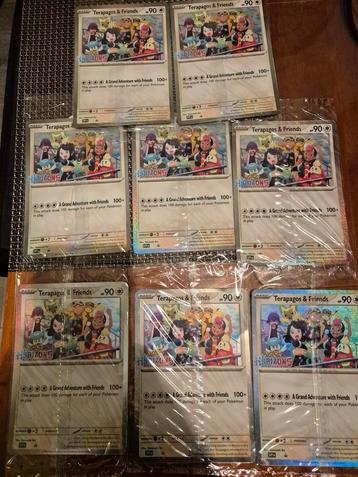 8x Terapagos & Friends - Jumbo Cards promo  beschikbaar voor biedingen