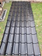 Dakpanplaten 330 x 120 - 3 stuks, Doe-het-zelf en Verbouw, Dakpannen en Dakbedekking, Zwart, Zo goed als nieuw, 15 m² of meer