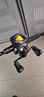Shimano curado dc 151 + zodias, Ophalen of Verzenden, Zo goed als nieuw, Complete set