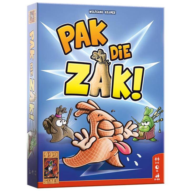 pak die zak, Hobby en Vrije tijd, Gezelschapsspellen | Kaartspellen, Zo goed als nieuw, Ophalen of Verzenden