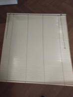 2 Beige aluminium jaloezieën Gamma 115x130cm, Ophalen, Beige