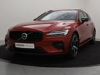 Volvo V60 B3 AUT(7) PLUS DARK SCHUIFDAK 19INCH GOOGLE MAPS A, 12 maanden, 4 cilinders, 1634 kg, Leder en Stof