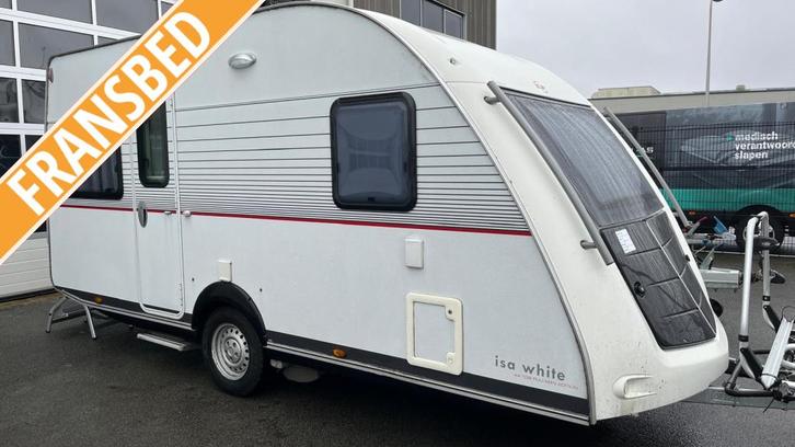 Kip Isa White 44 TDB Pullman Edition 2012 Mover Tent Ftsdrg, Caravans en Kamperen, Caravans, Bedrijf, tot en met 4, Overige, Kip