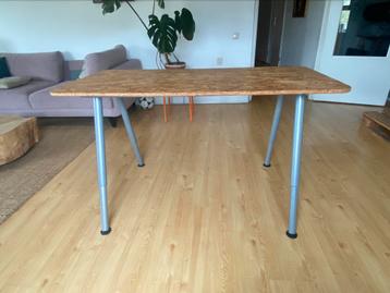 Bureau met verstelbare poten