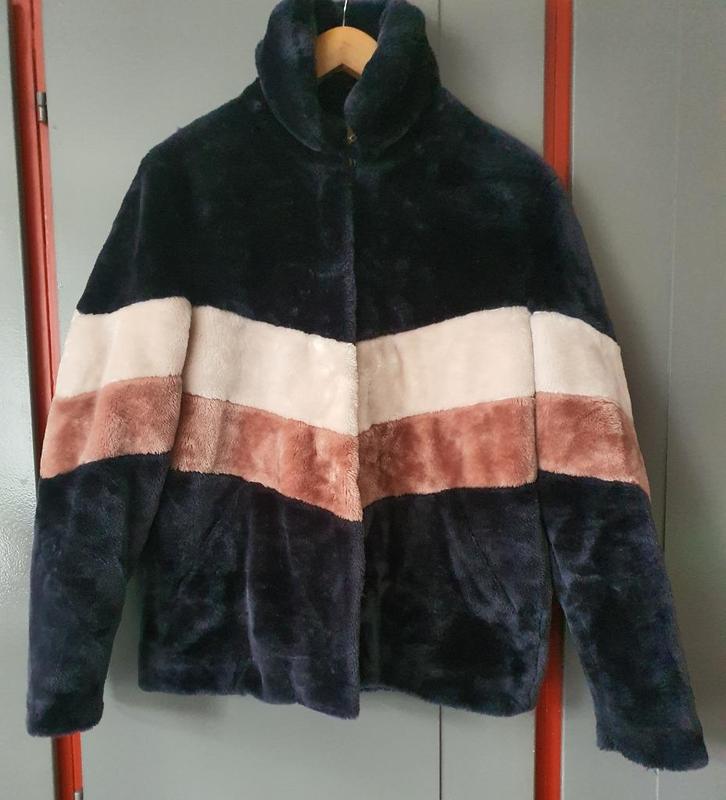 Stijlvolle Giacomo Nepbontjas – Maat M 38/10, Kleding | Dames, Jassen | Winter, Gedragen, Maat 38/40 (M), Zwart, Ophalen of Verzenden