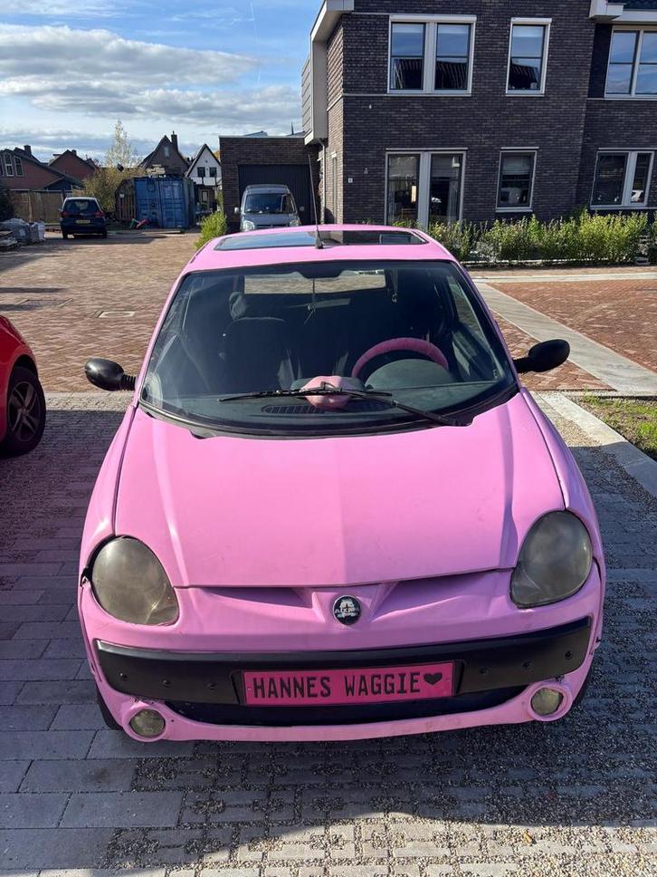 Roze Aixam 741, Diversen, Brommobielen en Scootmobielen, Gebruikt, Overige merken, 46 km of meer, 16 km/u of meer, Ophalen of Verzenden