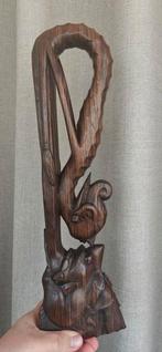 Art deco style Bali Indonesië houtsnijwerk Dewi kala rau, Antiek en Kunst, Ophalen of Verzenden